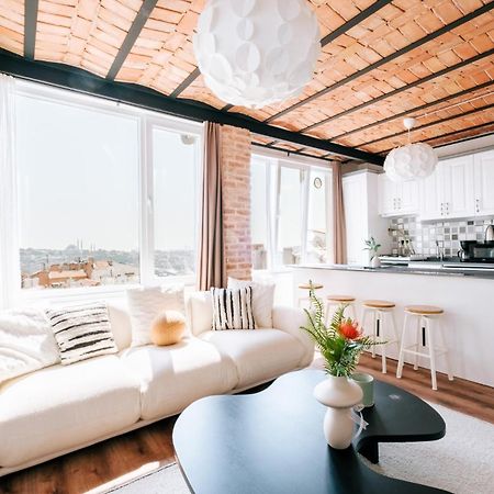 Flat W City View Near Galata Tower In Istiklal Ave Appartement Istanboel Buitenkant foto