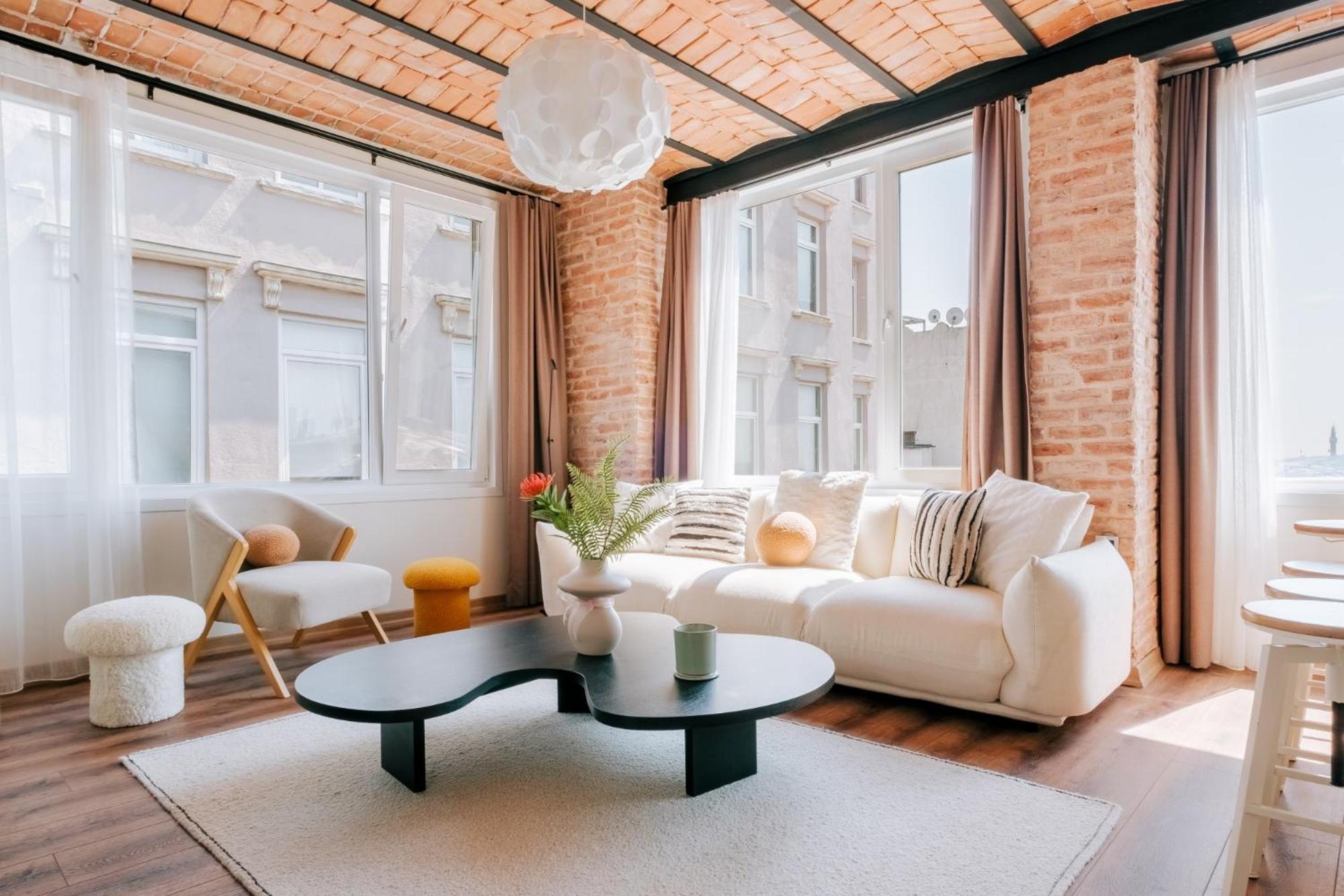 Flat W City View Near Galata Tower In Istiklal Ave Appartement Istanboel Buitenkant foto
